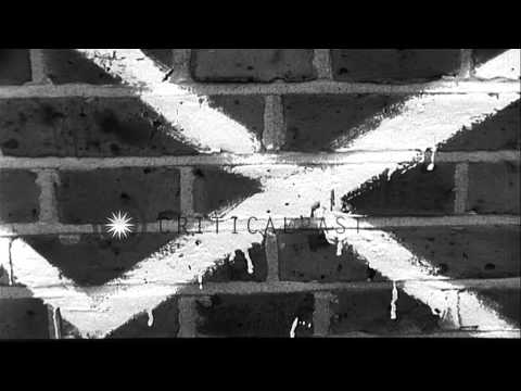 Reconstructed buildings, shoppers, and West German prosperity; Flashback: Nazis r...HD Stock Footage