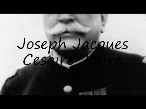 How to Pronounce Joseph Jacques Cesaire Joffre?