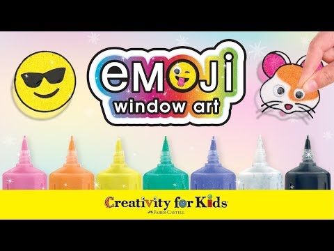 Emoji Window Art