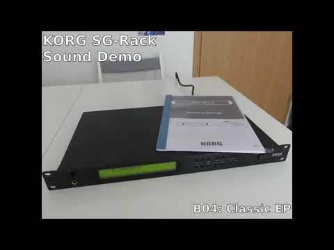 KORG SG-Rack Sound Demo