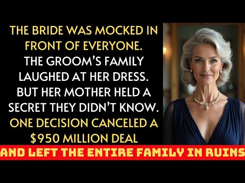 Bride Mocked by Groom’s Family, Unaware of Who She Really Was — Until She Canceled the $950M Deal.