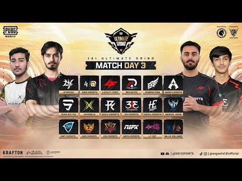 PUBGM 141 ULTIMATE GRIND - FT. #4T #HORAA #ASI8 #SCYTES #LF