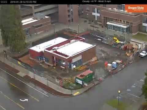 Centro Cultural Construction Time Lapse