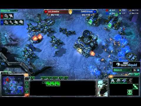 Game 3 - coL.Drewbie vs ZeNEXHack - TeamSpeak TL SC2 Open #25 Final