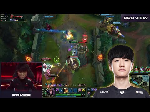Faker’s LeBlanc one-shots Peanut | T1 vs GEN