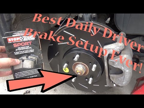 StopTech/EBC Brake Install | 06-11 Honda Civic Si ULTIMATE DAILY DRIVER BRAKES!