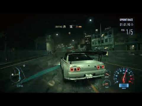 Unlocking Eddie's R34 Skyline GTR |NFS Full Race|