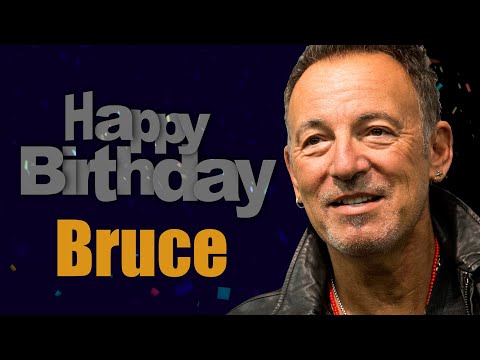 Happy Birthday Bruce Springsteen