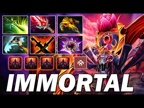 Immortal Broodmother Midlane DOMINATES the Map | 15 Kills, Top Net Worth, Total Control!