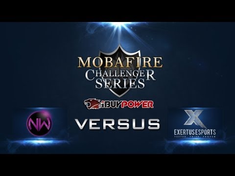 Mobafire Challenger Series W3D3 - NEW WORLD ECLIPSE vs EXERTUS ZEAL