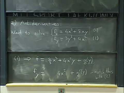 Gradient Fields and Potential Functions