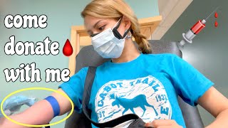 DONATING BLOOD PROCESS IN CANADA || come donate with me || vlog w/ TIPS