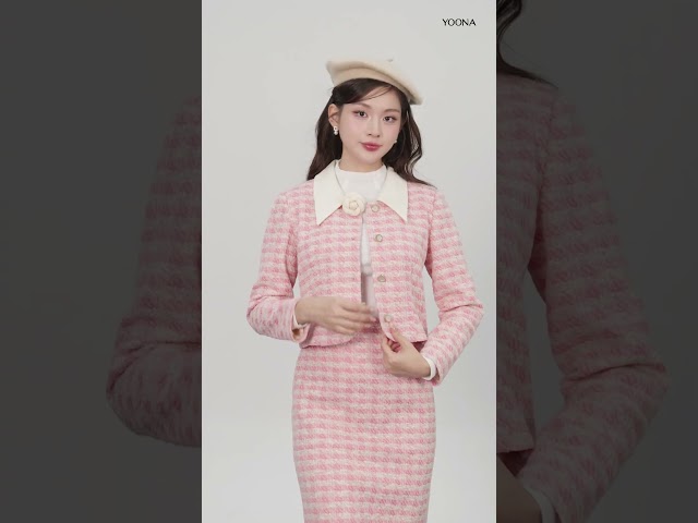 ND13B294- Bộ dạ tweed