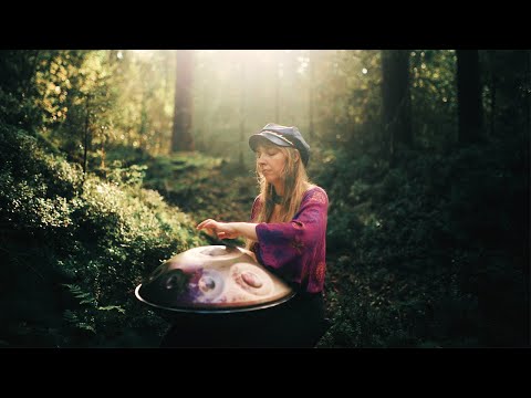 Enchanted Forest - Changeofcolours | 1 Hour Meditative Handpan Music | Ayasa A Aegean