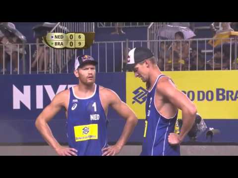 Brouwer/Meeuwsen vs Pedro Solberg/Evandro (Semifinals) RIO GRAND SLAM 2016