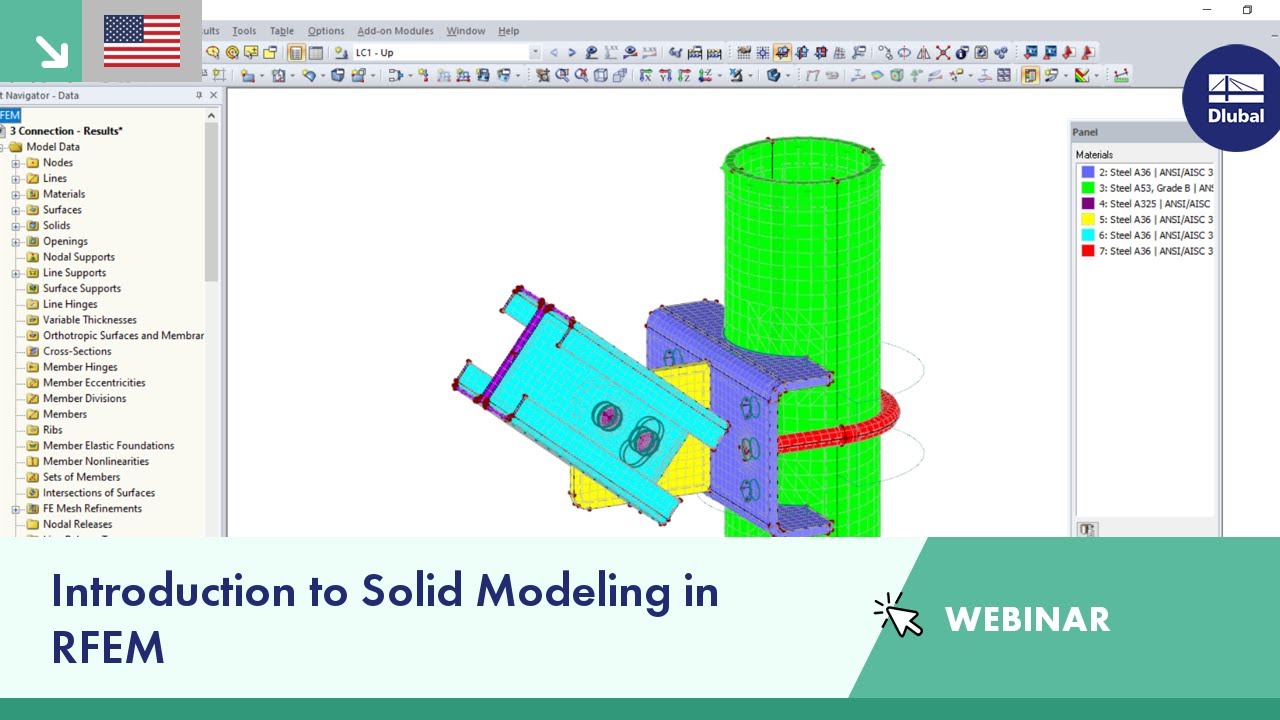 Webinar | Introduction to Solid Modeling in RFEM