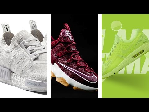 LeBron 13 Low "Team Red", Monochrome Adidas NMD, Air Max Zero NIKEiD and more on Today in Sneaks