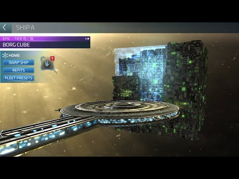 Star Trek Fleet Command - Taking Velox to Tier 9 so I can upgrade the Borg Cube to Tier 15