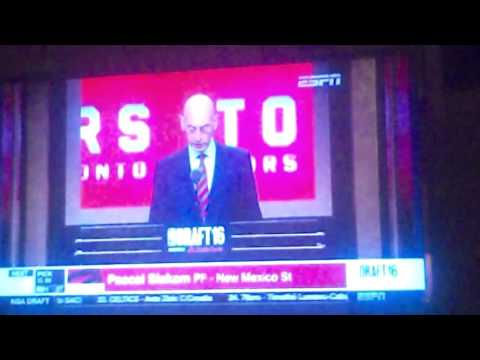 Raptors pick Pascal Siakam