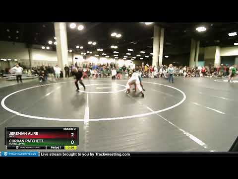 187 Lbs Round 2 - Jeremiah Alire, WOC Vs Corban Patchett, Puyallup WC 3700