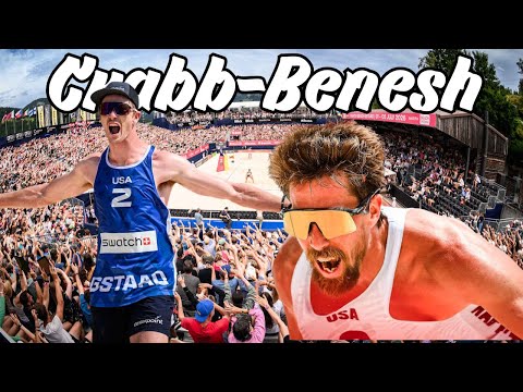 Taylor Crabb, Andy Benesh to Partner for 2026 Beach Volleyball Season