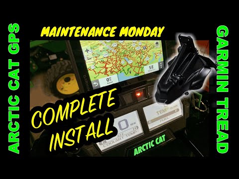 ARCTIC CAT PROCROSS / SIDEWINDER GARMIN TREAD GPS INSTALL