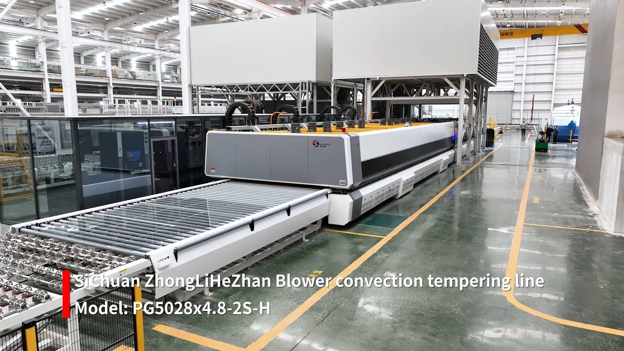 Southtech Intelligent Double Chamber Double Quencher Flat Glass Tempering Machine By ZLHZ Glass