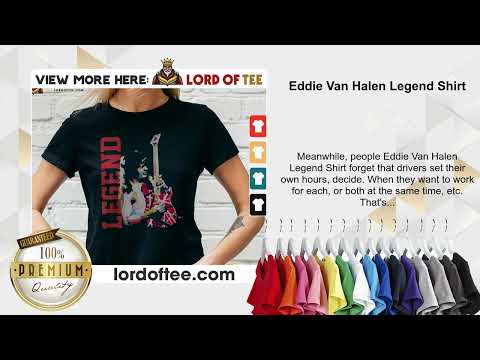 Eddie Van Halen Legend Shirt