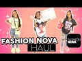 MY FIRST TIME SHOPPING AT FASHION NOVA Fashion Nova Haul