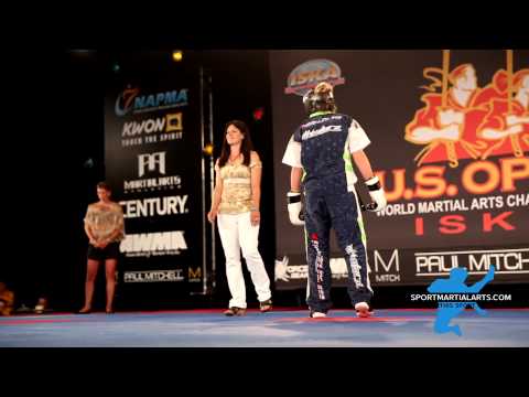 Anna Kondar vs Chelsey Nash - Women's Sparring ISKA World Championship - US Open 2014