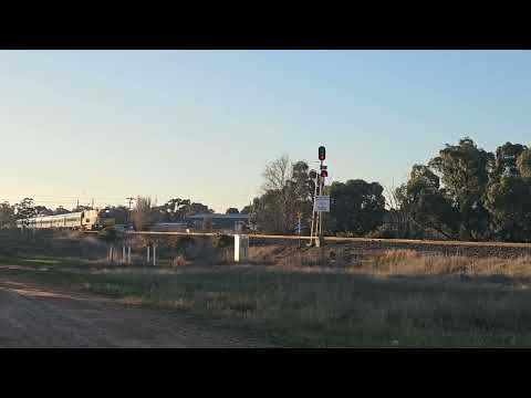 5AM8 JBRE The Overland to Melbourne, 1645, 4/7/24, Ararat South VIC