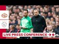 LIVE 15:45 | Persconferentie John Heitinga | PSV - Ajax