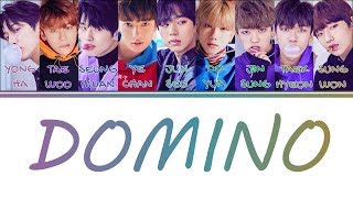 [Color Coded Lyrics] 1THE9(원더나인) - Domino (Feat. Crush) (Prod. Crush, Gxxd) (Han/Rom/Eng)