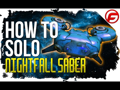 Destiny SOLO NIGHTFALL: Fallen SABER - How to Complete NIGHTFALL SOLO 12/2