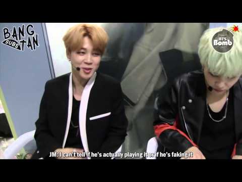 [ENG] 160129 [BANGTAN BOMB] Jimin drawing a piano for SUGA