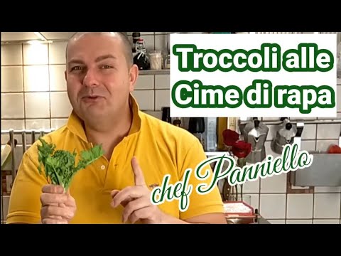 Troccoli alle cime di rapa, ricetta pugliese