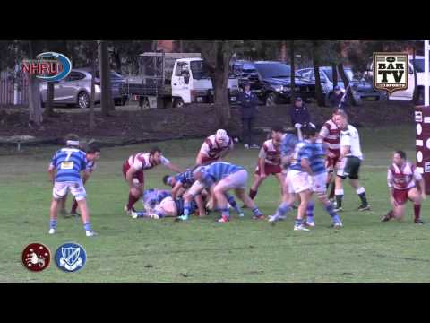 2015 NHRU Round 5 Premier 2 Highlights - University v Wanderers