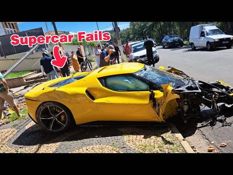 Expensive Supercar Fails 2025
