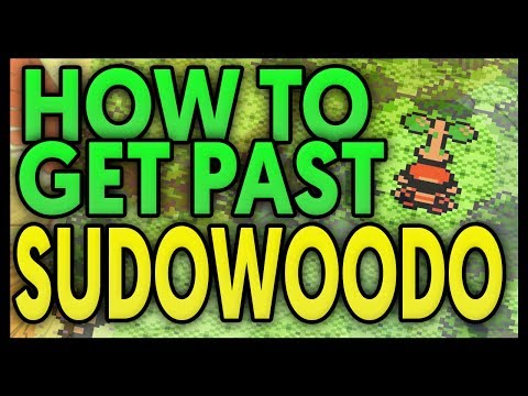 HOW TO GET PAST SUDOWOODO ON POKEMON GOLD/SILVER