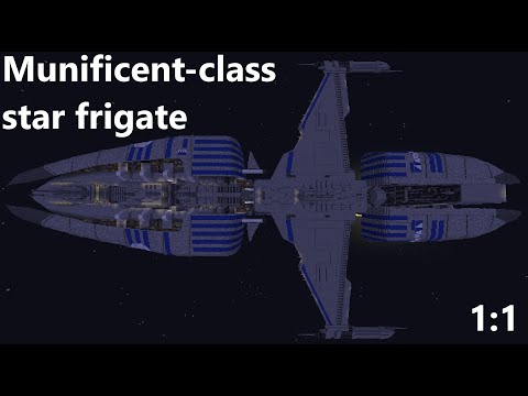 STAR WARS | Munificent-class star frigate | MAP (1:1)