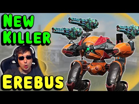NEW Robot EREBUS Is A Killer! Viper War Robots Test Server Gameplay WR