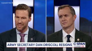 Army Secretary Dan Driscoll resigns amid Pentagon leadership departures; congressmen split on severity