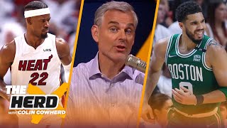 How Celtics can overcome Game 1 loss, what Jimmy Butler's 41-point game shows | NBA | THE HERD by Colin Cowherd