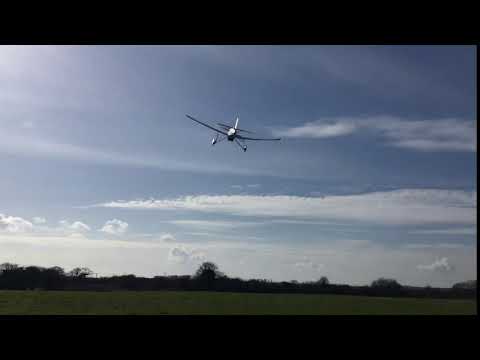 Dewoitine D.500 trimming flight