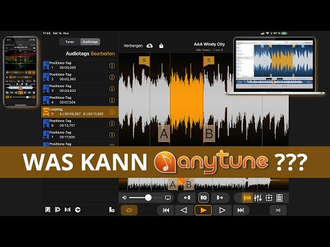 Anytune für iPad - Musik App für Musiker - Der fantastische Slow Downer für iOS, iPhone & Mac Player