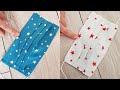 Face Mask Sewing Tutorial Make Fabric Face Mask At Home DIY Cloth Face Mask