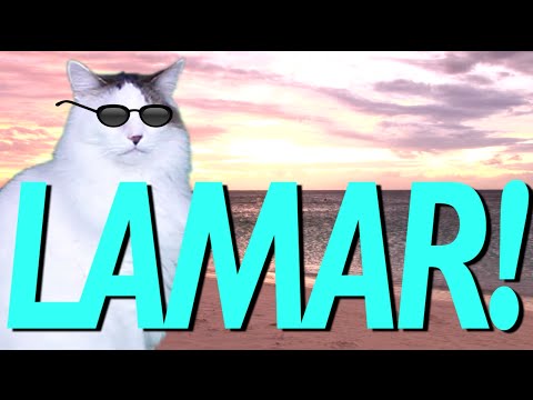 HAPPY BIRTHDAY LAMAR! - EPIC CAT Happy Birthday Song