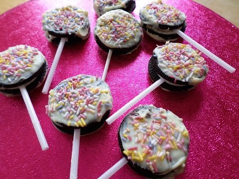 Paletas Oreo