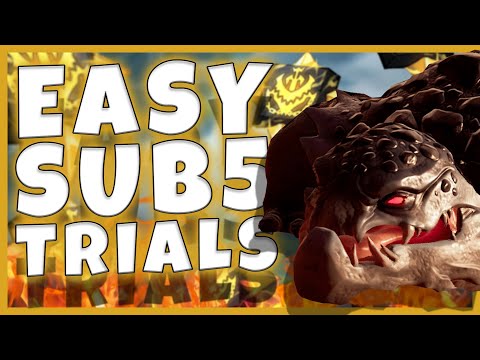 Dauntless Charrogg trials - EASIEST sub 5 build and guide