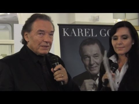 Karel Gott křest alba Dotek lásky - 2012 - SUPRAPHON